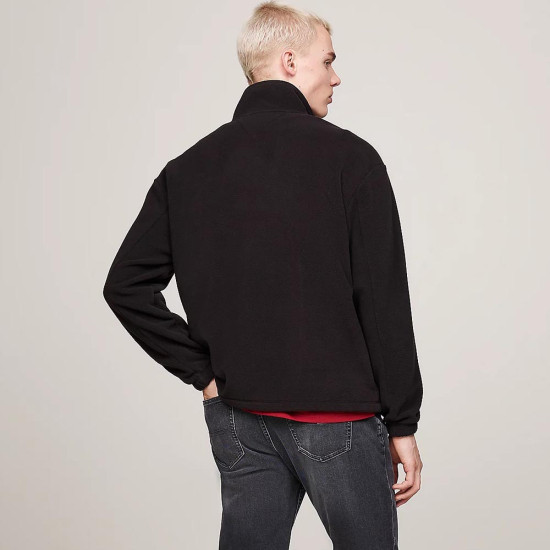 Tommy Hilfiger Ανδρική μπλούζα Quarter-Zip Relaxed Fleece